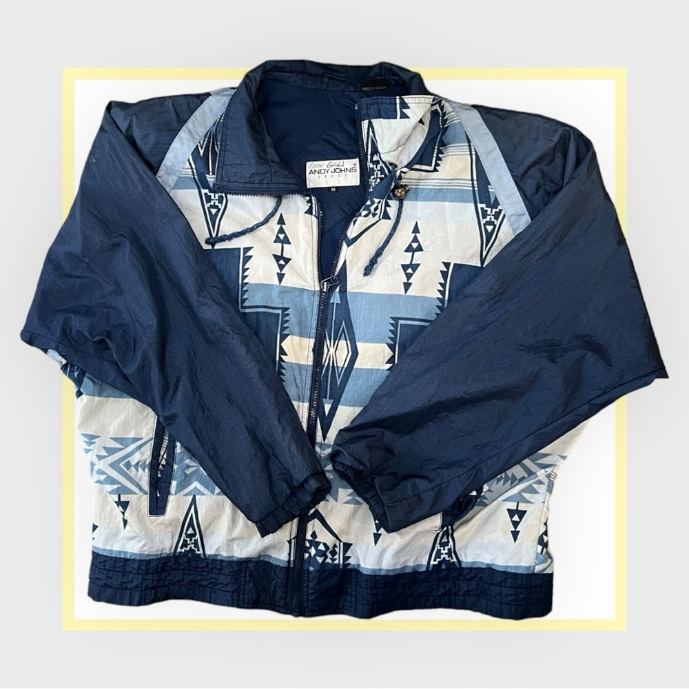 Vintage Andy Johns Windbreaker